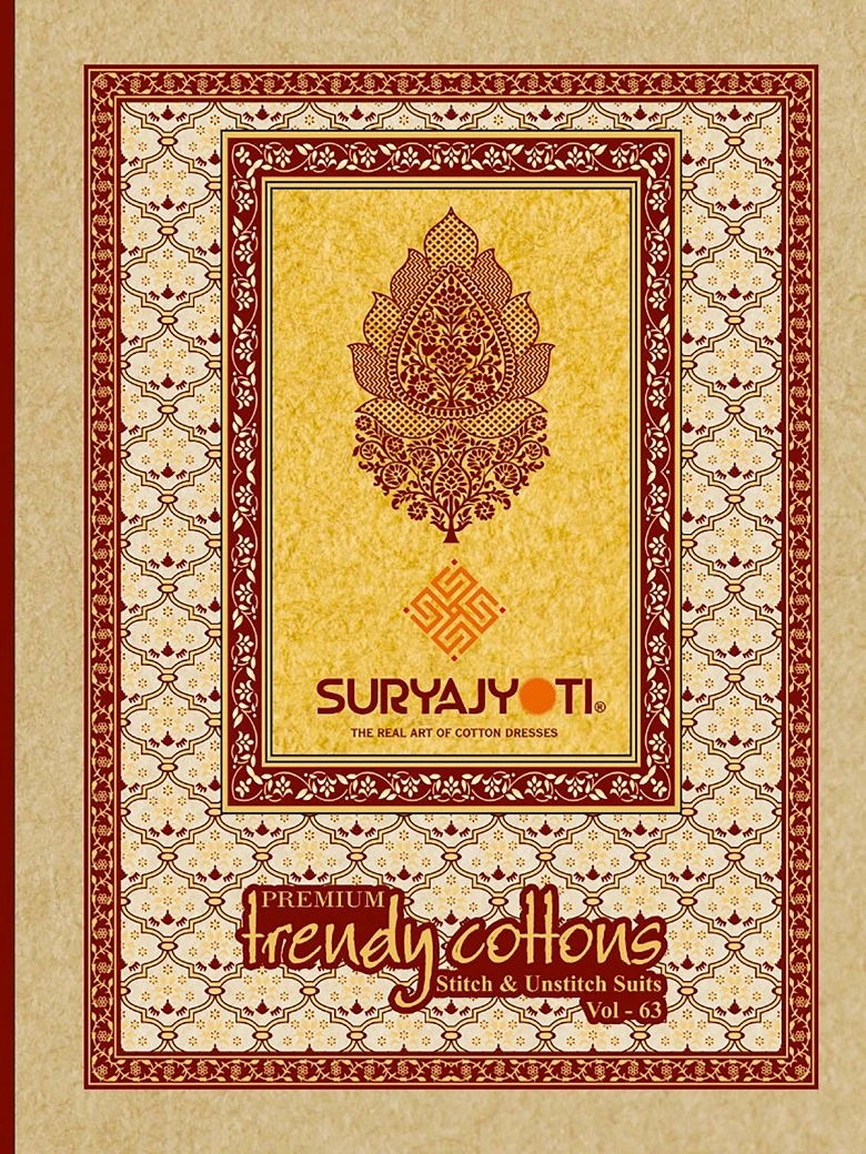 Suryajyoti Trendy Cotton Vol 63